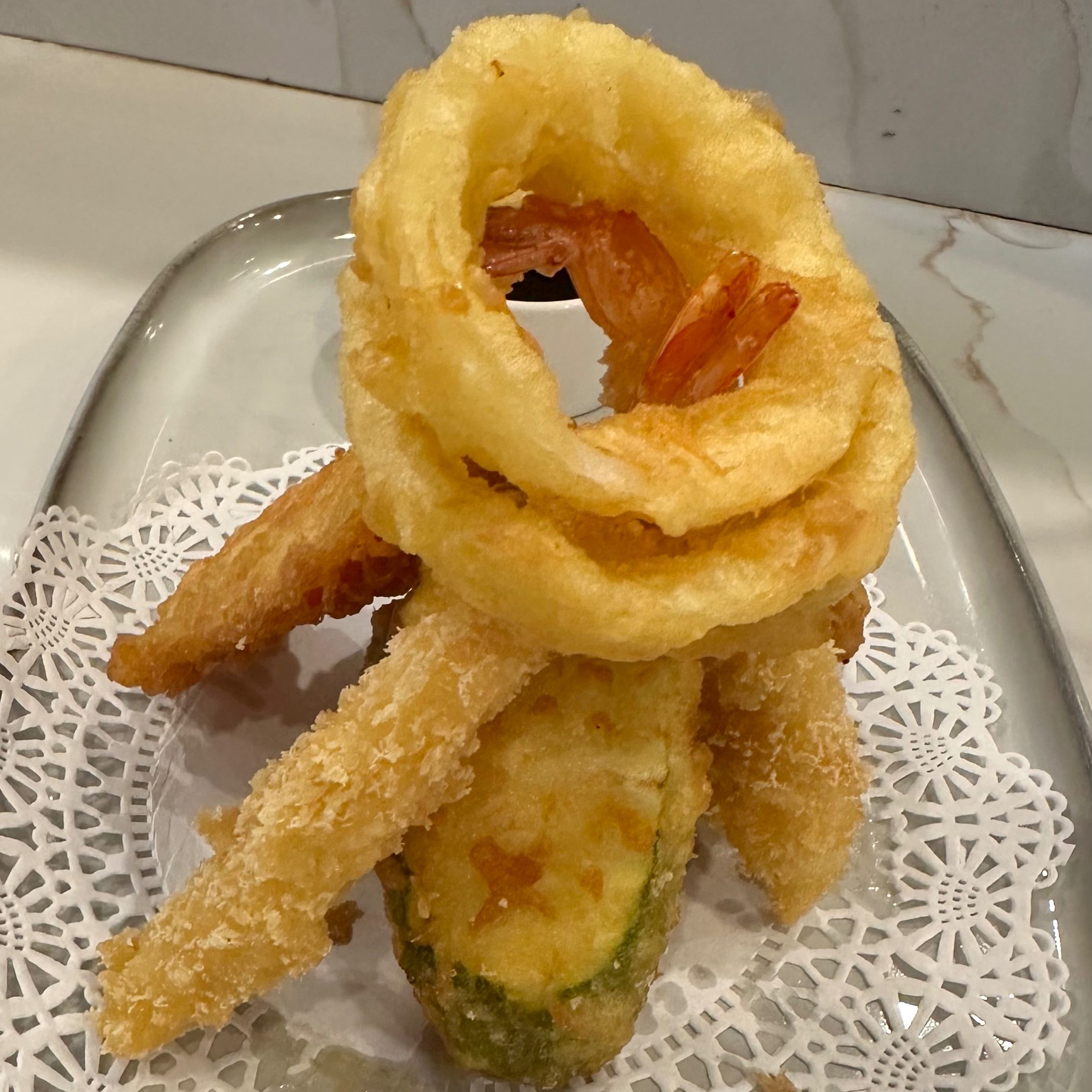 Tempura Shrimps & Vegetables.