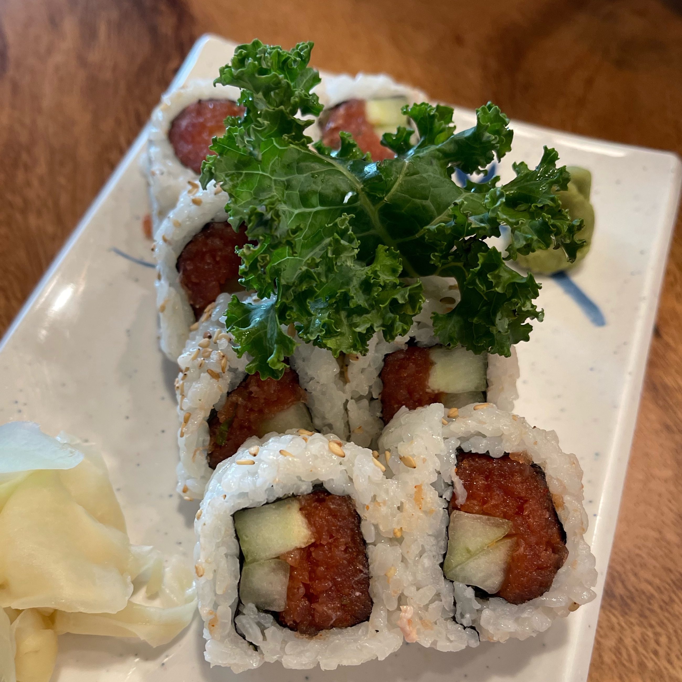 Spicy Tuna Roll.