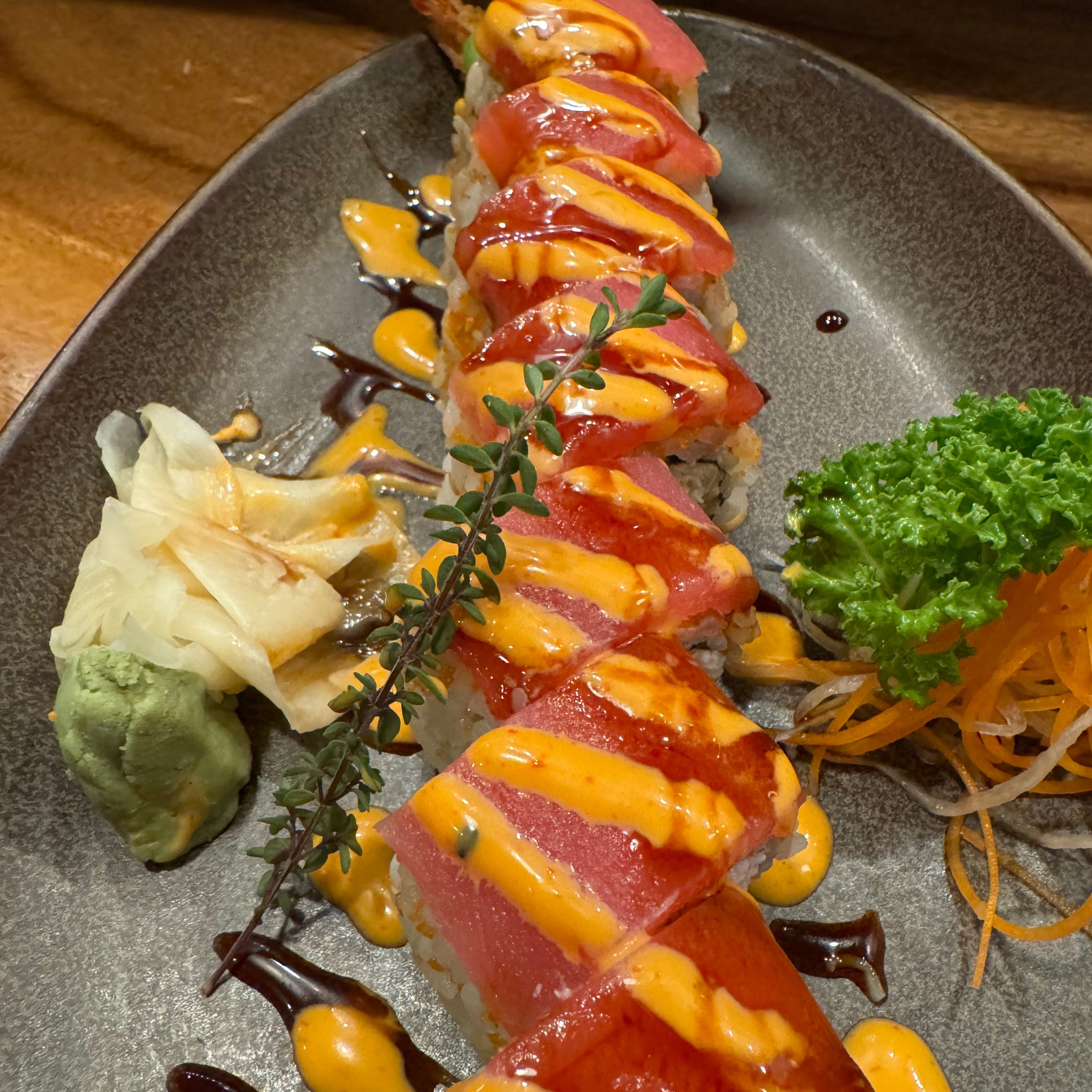 Red Dragon Roll.