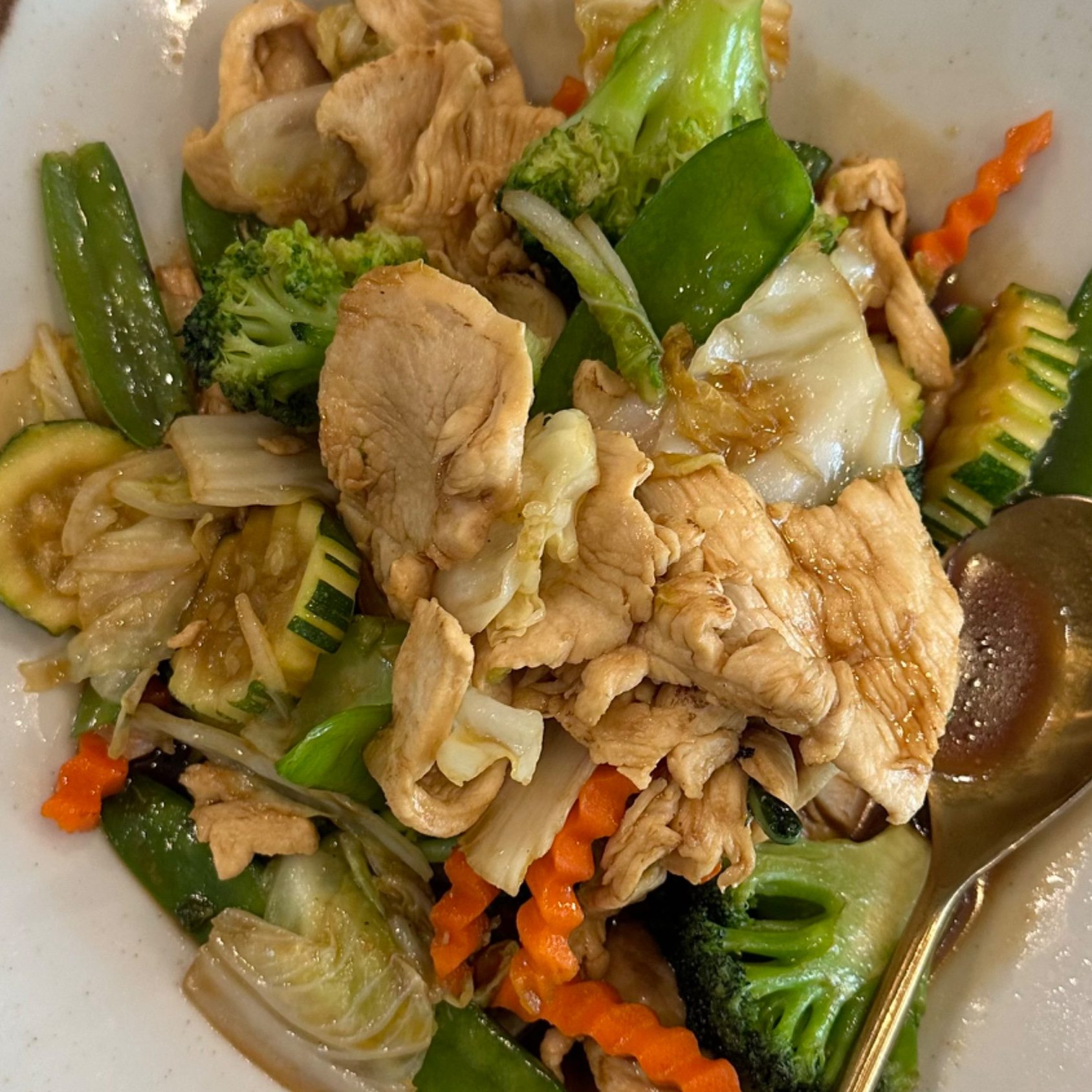 Stir Fried Mixed Vegetables.
