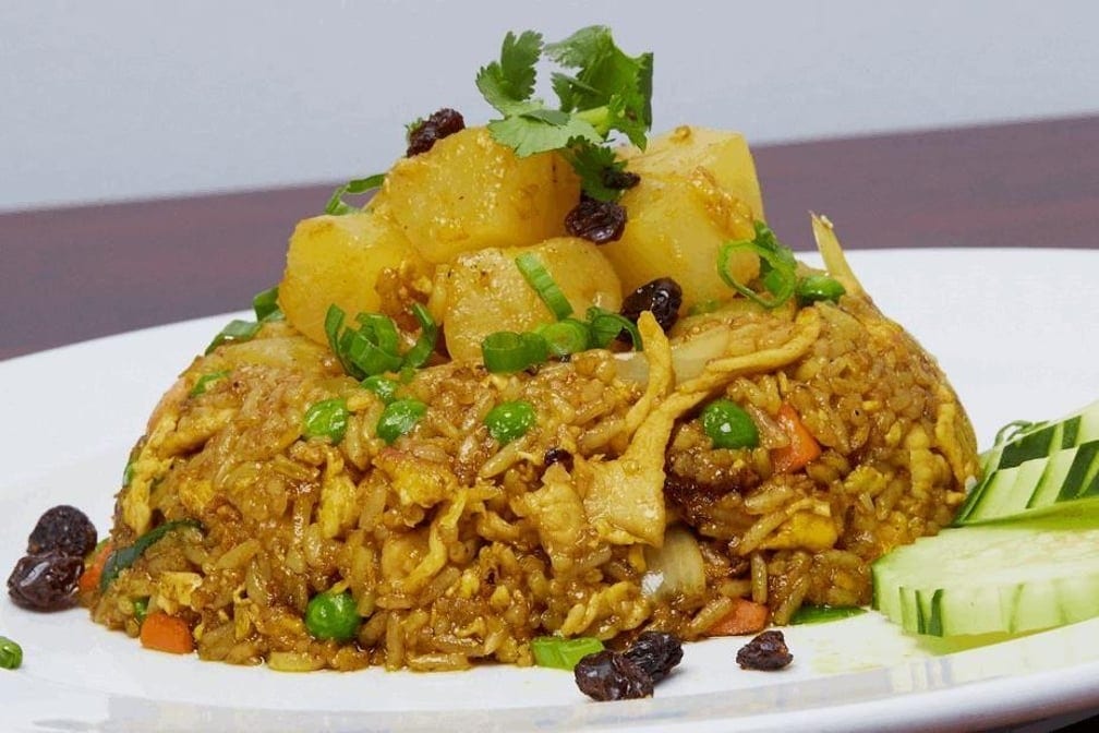 Pineapple Fried Rice.