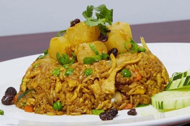 Pineapple Fried Rice.