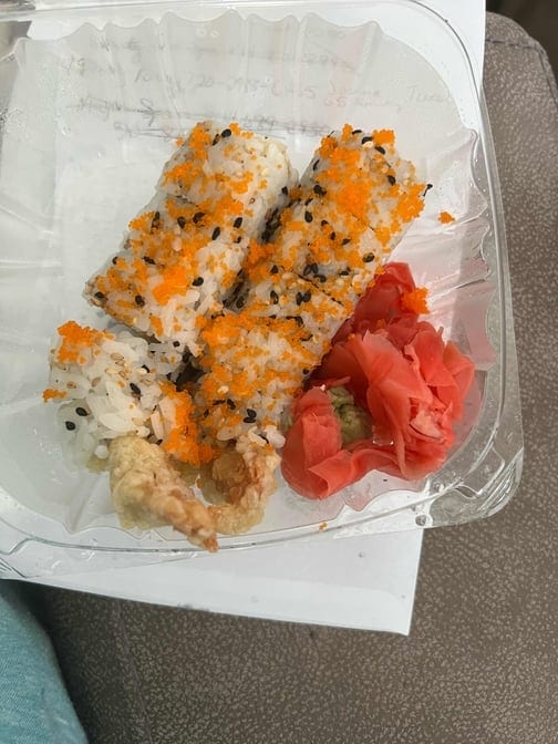 Shrimp Tempura Roll.