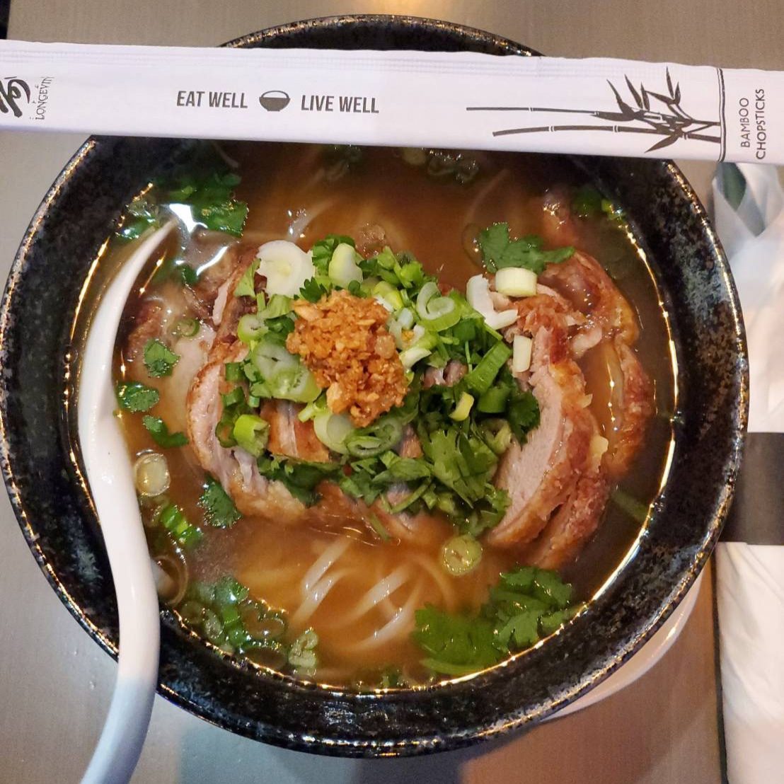 Duck Noodle Soup.