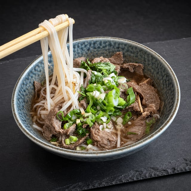 Thai Beef Noodle Soup.