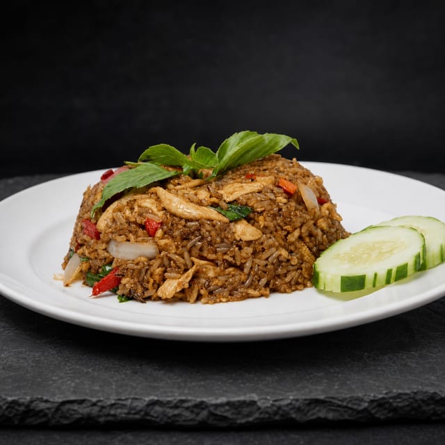 Basil Fried Rice.
