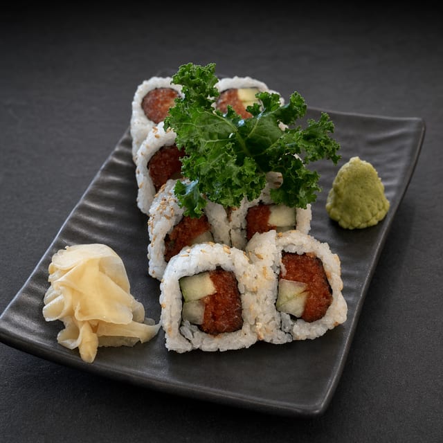 Spicy Tuna Roll.