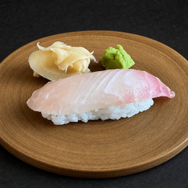 White Fish Sushi.