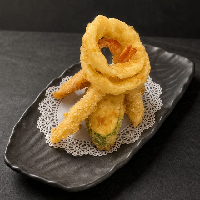 Shrimp Tempura Appetizer.