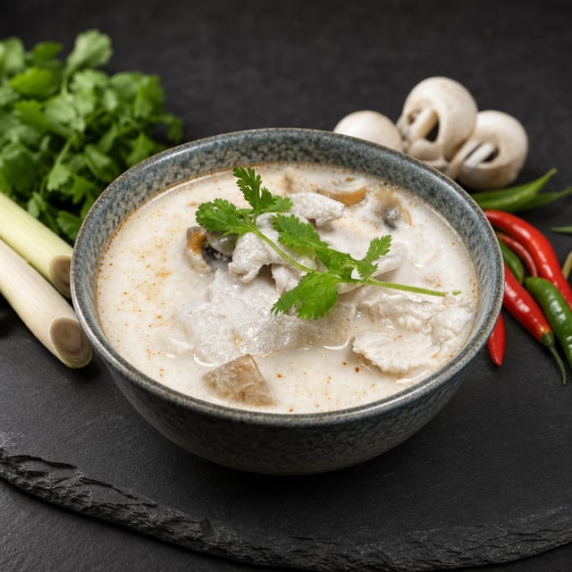 Tom Kha Gai Soup.