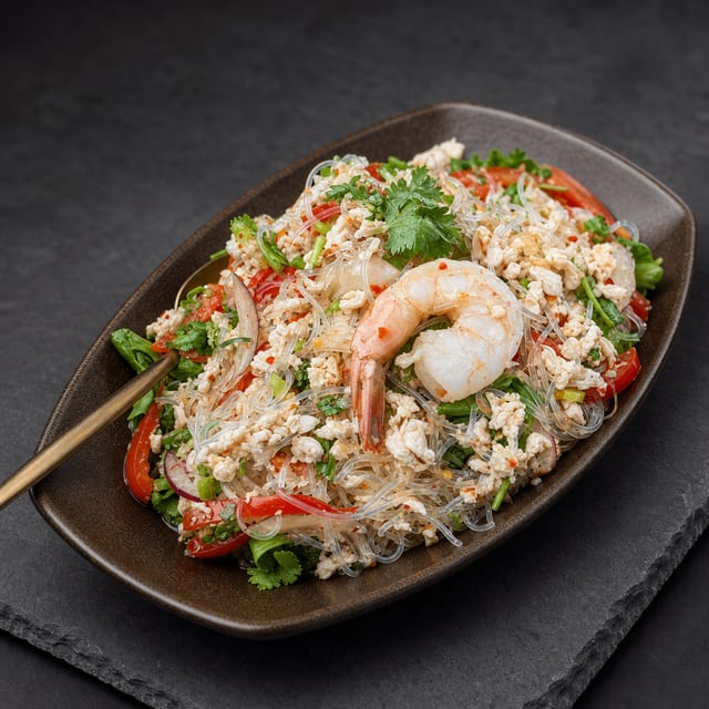Yum Woon Sen Salad.