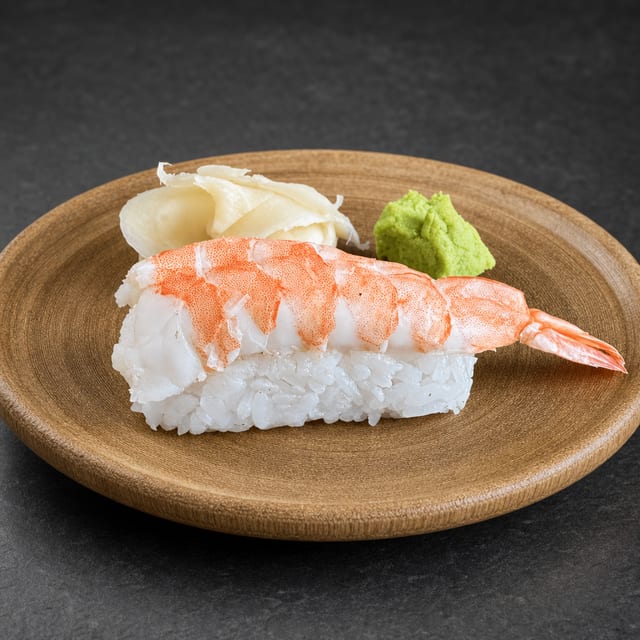 Shrimp Sushi.