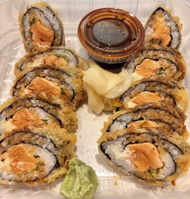 Fried Bagel Roll.