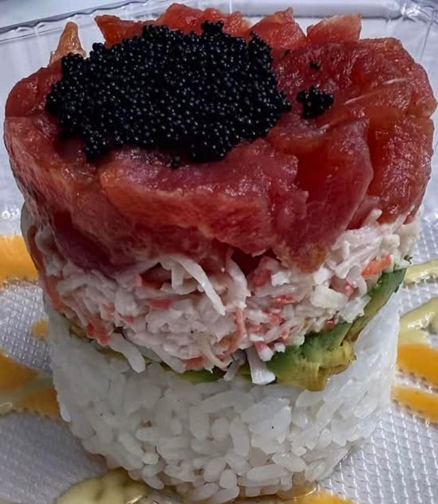 Ahi Tuna Tower.